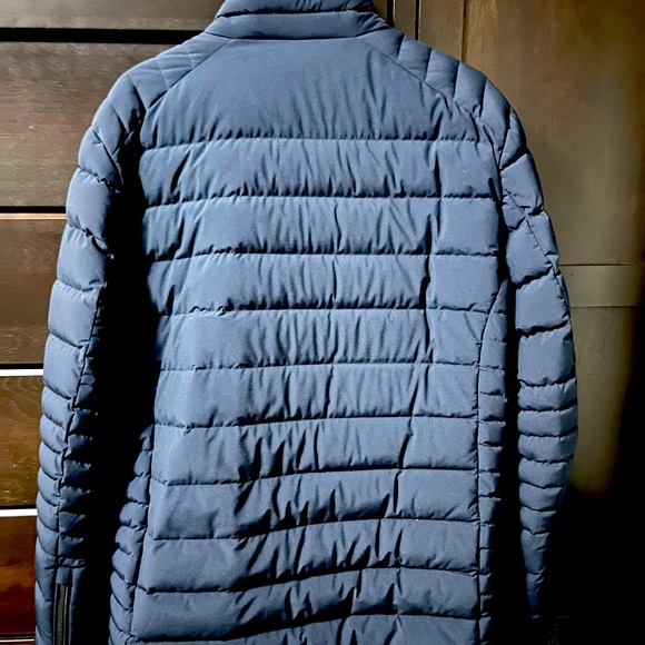 Men’s Navy Blue Laki Puff Jacket Sz Large - Picture 12 of 16